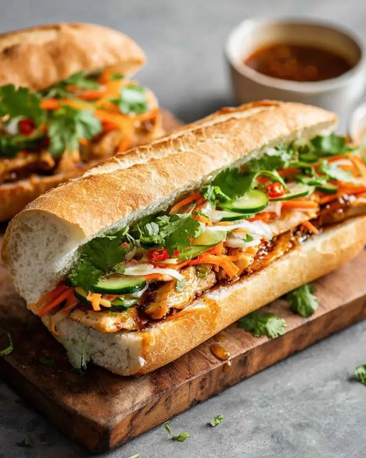 Vietnamese Banh Mi Baguette